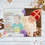 Puzzel van eigen foto (120 stukjes) – Sinterklaas en jouw foto